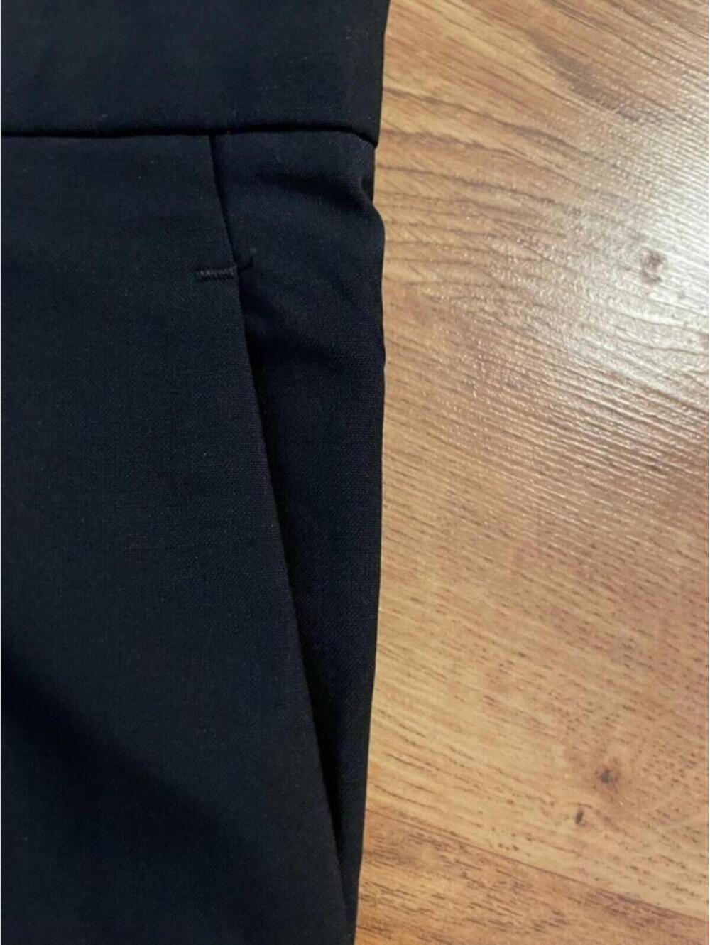 Prada Black Technical Jogger Pants Logo Ankle Strap Size 46 US 10/12 - Picture 4 of 15